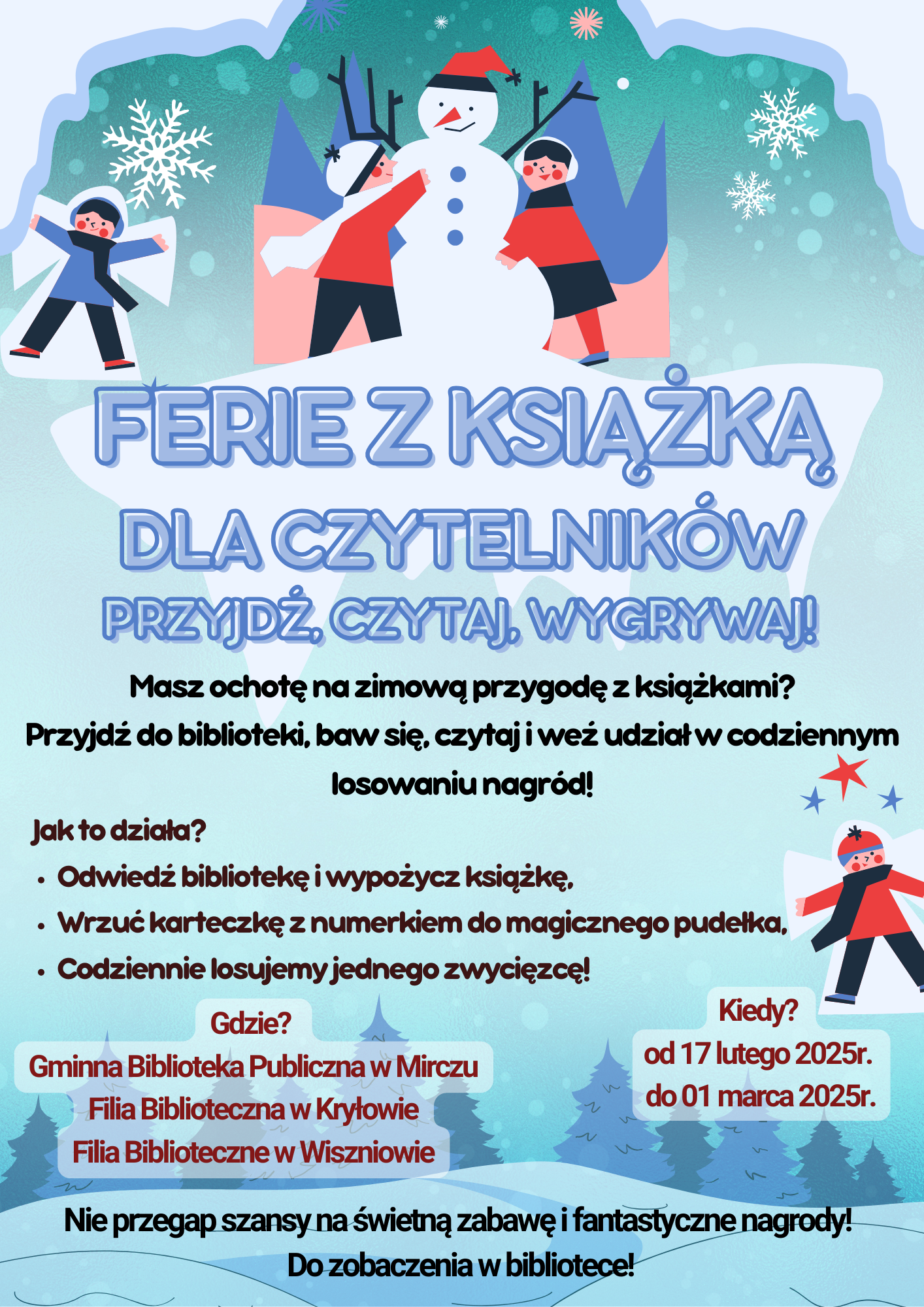 Ferie_z_książką_plakat